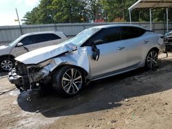 Salvage cars for sale at Austell, GA auction: 2020 Nissan Maxima SV