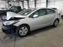 Salvage cars for sale at Ham Lake, MN auction: 2016 KIA Forte LX