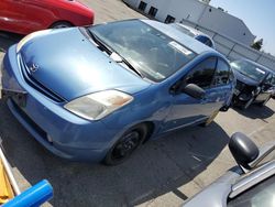 Salvage cars for sale at Vallejo, CA auction: 2005 Toyota Prius