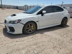 Salvage cars for sale at Andrews, TX auction: 2018 Subaru WRX STI