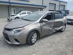 Salvage cars for sale at Earlington, KY auction: 2014 Toyota Corolla L