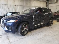 Salvage cars for sale at Franklin, WI auction: 2017 Jaguar F-PACE S