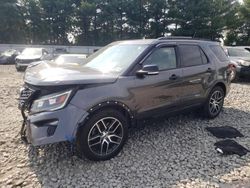 Ford salvage cars for sale: 2019 Ford Explorer Sport