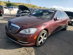 Mercedes-Benz Vehiculos salvage en venta: 2012 Mercedes-Benz S 550 4matic