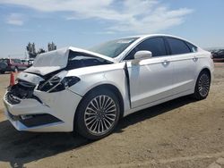 Ford salvage cars for sale: 2018 Ford Fusion SE