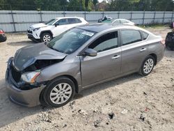 Salvage cars for sale from Copart Hampton, VA: 2015 Nissan Sentra S