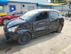 Salvage cars for sale at Wichita, KS auction: 2015 Mitsubishi Mirage DE