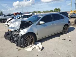 Salvage cars for sale at Homestead, FL auction: 2017 Toyota Camry LE