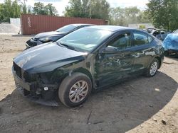 Salvage cars for sale at Baltimore, MD auction: 2018 Hyundai Elantra SE