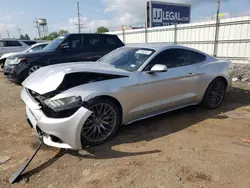 Salvage cars for sale at Chicago Heights, IL auction: 2015 Ford Mustang