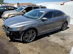 Salvage cars for sale at North Las Vegas, NV auction: 2019 Volkswagen Passat SE R-Line