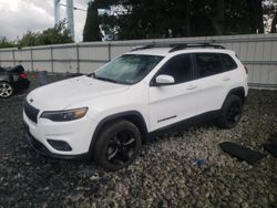 Jeep salvage cars for sale: 2019 Jeep Cherokee Latitude Plus