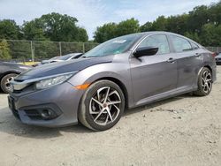 Honda salvage cars for sale: 2016 Honda Civic EX