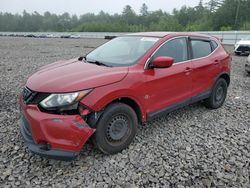 Salvage cars for sale at Windham, ME auction: 2018 Nissan Rogue Sport S