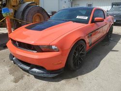 Salvage cars for sale at Pekin, IL auction: 2012 Ford Mustang Boss 302