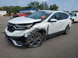 Salvage cars for sale at Ham Lake, MN auction: 2020 Honda CR-V EX