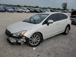 Salvage cars for sale at Kansas City, KS auction: 2013 Subaru Impreza Premium