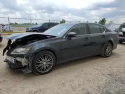 Salvage cars for sale at Houston, TX auction: 2013 Lexus GS 350