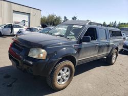 Salvage cars for sale from Copart Woodburn, OR: 2004 Nissan Frontier Crew Cab SC