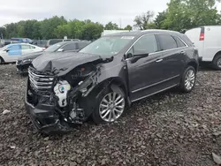 Salvage cars for sale from Copart Chalfont, PA: 2019 Cadillac XT5 Premium Luxury