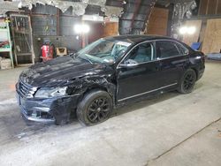 Salvage cars for sale at Albany, NY auction: 2016 Volkswagen Passat S