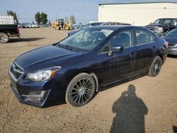 Salvage cars for sale from Copart Rocky View County, AB: 2016 Subaru Impreza Premium Plus