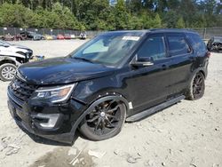 Salvage cars for sale at Waldorf, MD auction: 2017 Ford Explorer Sport