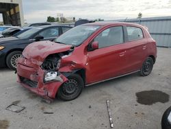 Mitsubishi salvage cars for sale: 2015 Mitsubishi Mirage DE