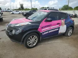 Salvage cars for sale at Miami, FL auction: 2011 Nissan Juke S