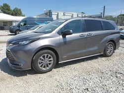 Vehiculos salvage en venta de Copart Prairie Grove, AR: 2021 Toyota Sienna XLE