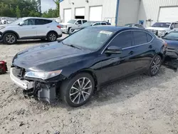 Salvage cars for sale at Savannah, GA auction: 2015 Acura TLX Tech