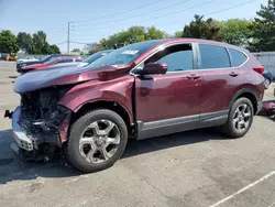 Salvage cars for sale at Moraine, OH auction: 2017 Honda CR-V EX