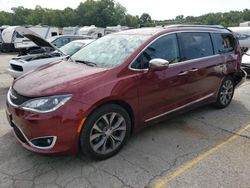 Salvage cars for sale at Sikeston, MO auction: 2020 Chrysler Pacifica Limited