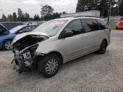 Salvage cars for sale at Graham, WA auction: 2006 Toyota Sienna CE