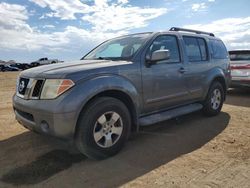 Salvage cars for sale at Brighton, CO auction: 2006 Nissan Pathfinder LE