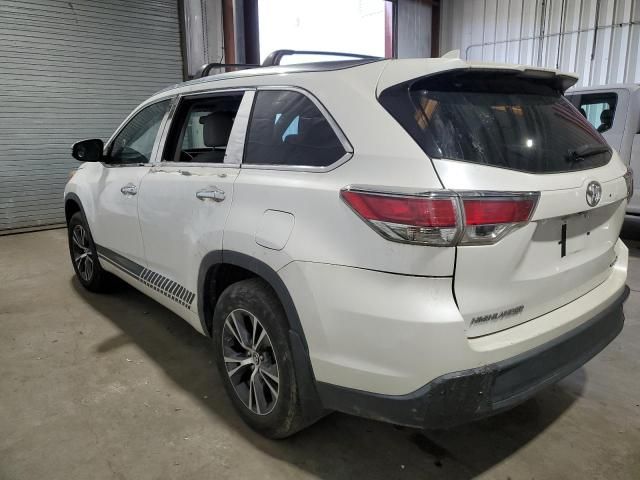 2016 Toyota Highlander XLE