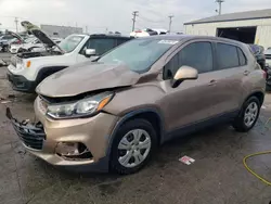 2018 Chevrolet Trax LS en venta en Chicago Heights, IL