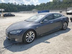 Salvage cars for sale at Ellenwood, GA auction: 2015 Tesla Model S