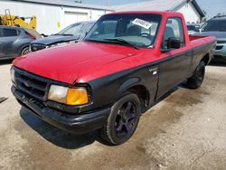 Salvage cars for sale at Pekin, IL auction: 1997 Ford Ranger