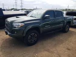 Salvage cars for sale at Elgin, IL auction: 2021 Toyota Tacoma Double Cab