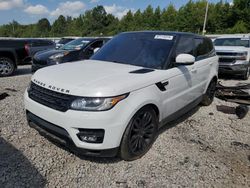 Land Rover salvage cars for sale: 2017 Land Rover Range Rover Sport HSE