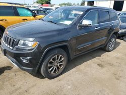 Salvage cars for sale at Woodhaven, MI auction: 2014 Jeep Grand Cherokee Limited