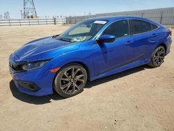 Salvage cars for sale at Adelanto, CA auction: 2021 Honda Civic Sport