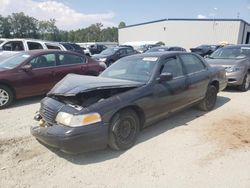 Ford salvage cars for sale: 2001 Ford Crown Victoria Police Interceptor