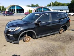 Salvage cars for sale from Copart East Granby, CT: 2016 Honda Pilot Exln