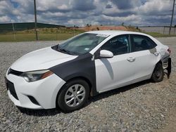 Salvage cars for sale at Tifton, GA auction: 2016 Toyota Corolla L