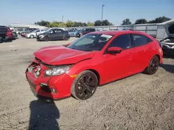 Honda salvage cars for sale: 2018 Honda Civic Sport