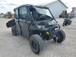 Salvage motorcycles for sale at Des Moines, IA auction: 2023 Can-Am Defender Max Limited Cab HD10