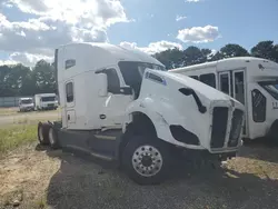 Salvage trucks for sale at Brookhaven, NY auction: 2018 Kenworth Construction T680