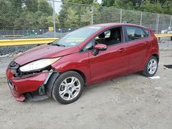 Vehiculos salvage en venta de Copart Waldorf, MD: 2016 Ford Fiesta SE